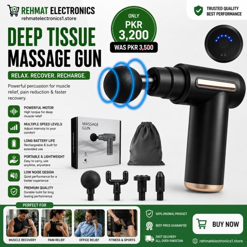 Deep Tissue Massage Gun