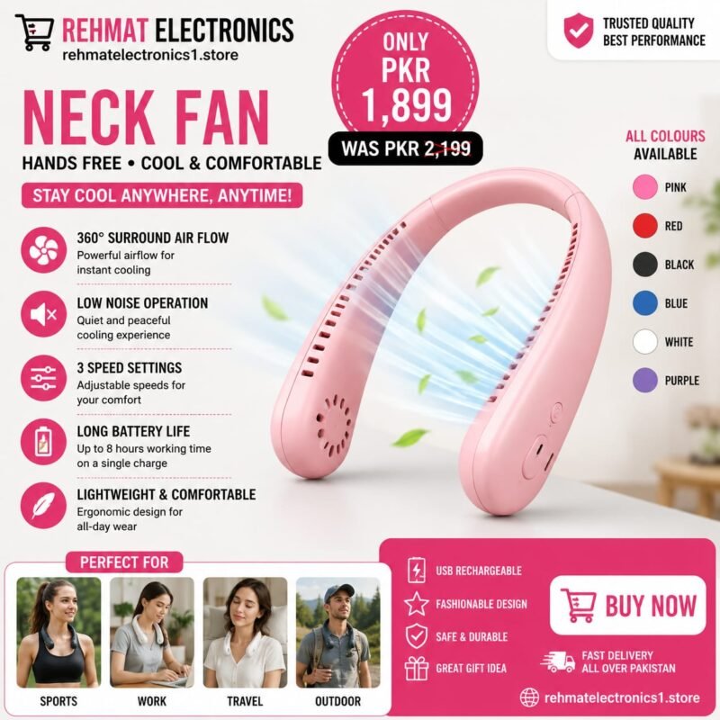 Portable Neck Fan