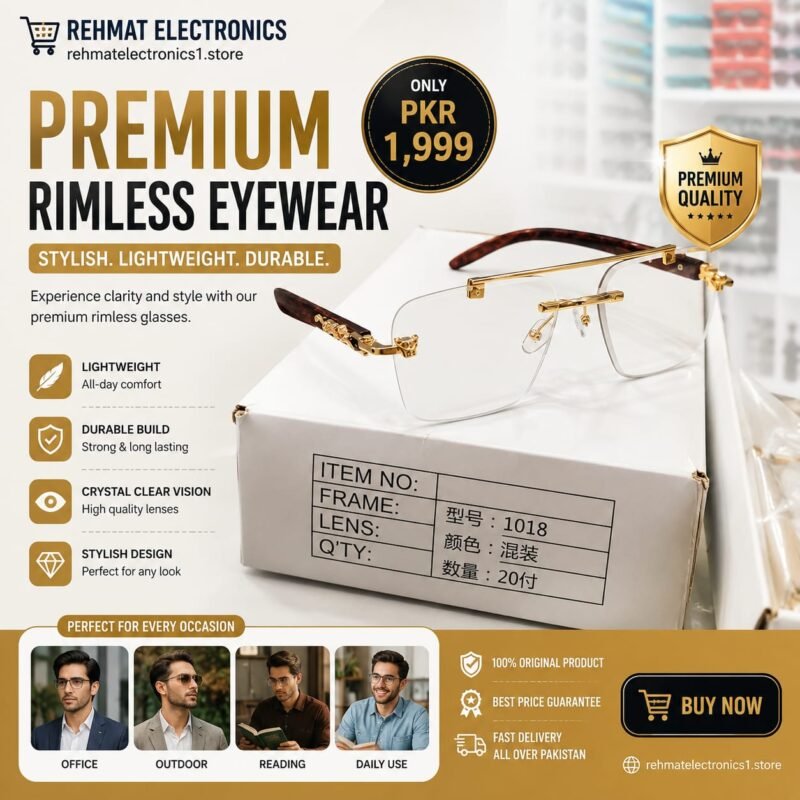 Premium Rimless Eyewear Glasses